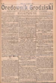 Orędownik Grodziski: niezależne pismo dla rodzin polskich powiatu grodziskiego i nowotomyskiego : organ centralny dla miast: Grodziska, Opalenicy, Buku, Nowego Tomyśla, Zbaszynia i Lw&oacute;wka 1924.08.06 R.6 Nr62