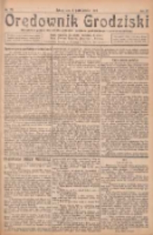Orędownik Grodziski: niezależne pismo dla rodzin polskich powiatu grodziskiego i nowotomyskiego : organ centralny dla miast: Grodziska, Opalenicy, Buku, Nowego Tomyśla, Zbaszynia i Lw&oacute;wka 1924.10.04 R.6 Nr79