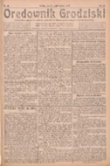 Orędownik Grodziski: niezależne pismo dla rodzin polskich powiatu grodziskiego i nowotomyskiego : organ centralny dla miast: Grodziska, Opalenicy, Buku, Nowego Tomyśla, Zbaszynia i Lw&oacute;wka 1924.10.11 R.6 Nr81