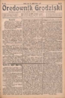 Orędownik Grodziski: niezależne pismo dla rodzin polskich powiatu grodziskiego i nowotomyskiego : organ centralny dla miast: Grodziska, Opalenicy, Buku, Nowego Tomyśla, Zbaszynia i Lw&oacute;wka 1924.10.15 R.6 Nr82