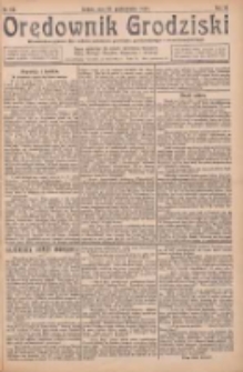 Orędownik Grodziski: niezależne pismo dla rodzin polskich powiatu grodziskiego i nowotomyskiego : organ centralny dla miast: Grodziska, Opalenicy, Buku, Nowego Tomyśla, Zbaszynia i Lw&oacute;wka 1924.10.18 R.6 Nr83