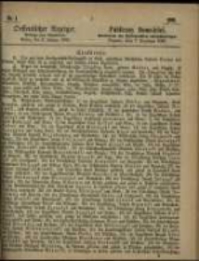 Oeffentlicher Anzeiger. 1866.01.02 Nro.1