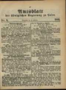 Amtsblatt der Königlichen Regierung zu Posen. 1889.02.19 Nro.8