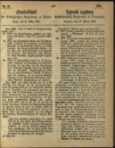 Amtsblatt der K&ouml;niglichen Regierung zu Posen. 1866.03.27 Nro.13