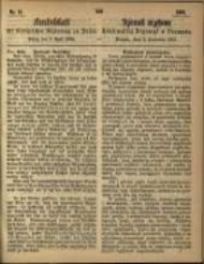 Amtsblatt der K&ouml;niglichen Regierung zu Posen. 1866.04.03 Nro.14