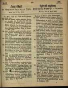 Amtsblatt der K&ouml;niglichen Regierung zu Posen. 1866.05.08 Nro.19