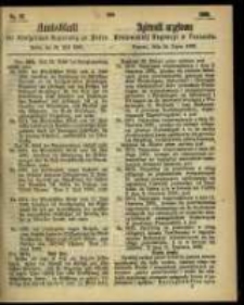 Amtsblatt der K&ouml;niglichen Regierung zu Posen. 1866.07.24 Nro.30