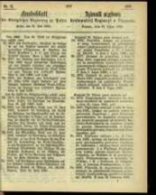 Amtsblatt der K&ouml;niglichen Regierung zu Posen. 1866.07.31 Nro.31
