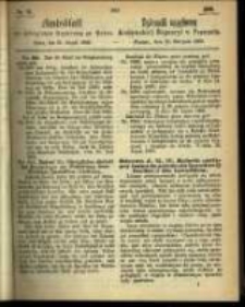 Amtsblatt der Königlichen Regierung zu Posen. 1866.08.21 Nro.34