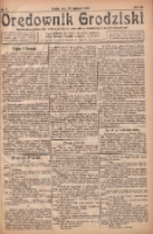 Orędownik Grodziski: niezależne pismo dla rodzin polskich powiatu grodziskiego i nowotomyskiego : organ centralny dla miast: Grodziska, Opalenicy, Buku, Nowego Tomyśla, Zbaszynia i Lw&oacute;wka 1925.01.24 R.7 Nr7