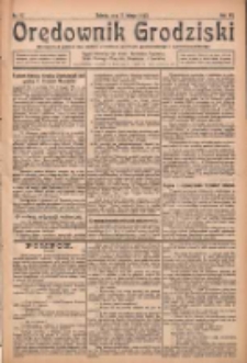 Orędownik Grodziski: niezależne pismo dla rodzin polskich powiatu grodziskiego i nowotomyskiego : organ centralny dla miast: Grodziska, Opalenicy, Buku, Nowego Tomyśla, Zbaszynia i Lw&oacute;wka 1925.02.07 R.7 Nr11