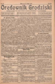Orędownik Grodziski: niezależne pismo dla rodzin polskich powiatu grodziskiego i nowotomyskiego : organ centralny dla miast: Grodziska, Opalenicy, Buku, Nowego Tomyśla, Zbaszynia i Lw&oacute;wka 1925.02.11 R.7 Nr12