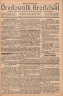 Orędownik Grodziski: niezależne pismo dla rodzin polskich powiatu grodziskiego i nowotomyskiego : organ centralny dla miast: Grodziska, Opalenicy, Buku, Nowego Tomyśla, Zbaszynia i Lw&oacute;wka 1925.03.25 R.7 Nr24