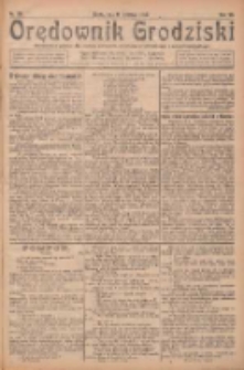 Orędownik Grodziski: niezależne pismo dla rodzin polskich powiatu grodziskiego i nowotomyskiego : organ centralny dla miast: Grodziska, Opalenicy, Buku, Nowego Tomyśla, Zbaszynia i Lw&oacute;wka 1925.04.08 R.7 Nr28