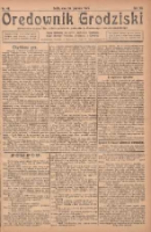 Orędownik Grodziski: niezależne pismo dla rodzin polskich powiatu grodziskiego i nowotomyskiego : organ centralny dla miast: Grodziska, Opalenicy, Buku, Nowego Tomyśla, Zbaszynia i Lw&oacute;wka 1925.06.10 R.7 Nr46