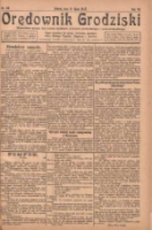 Orędownik Grodziski: niezależne pismo dla rodzin polskich powiatu grodziskiego i nowotomyskiego : organ centralny dla miast: Grodziska, Opalenicy, Buku, Nowego Tomyśla, Zbaszynia i Lw&oacute;wka 1925.07.11 R.7 Nr55