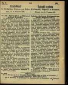 Amtsblatt der K&ouml;niglichen Regierung zu Posen. 1866.09.11 Nro.37