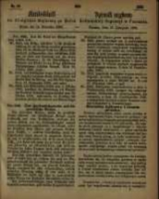Amtsblatt der K&ouml;niglichen Regierung zu Posen. 1866.11.13 Nro.46