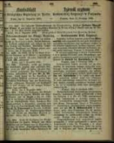 Amtsblatt der K&ouml;niglichen Regierung zu Posen. 1866.12.11 Nro.50