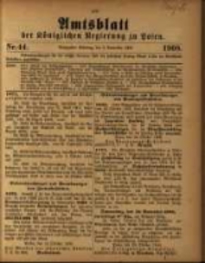 Amtsblatt der K&ouml;niglichen Regierung zu Posen. 1908.11.03 Nro.44