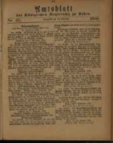 Amtsblatt der K&ouml;niglichen Regierung zu Posen. 1880.11.16 Nro.46