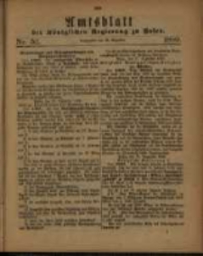 Amtsblatt der K&ouml;niglichen Regierung zu Posen. 1880.12.30 Nro.52