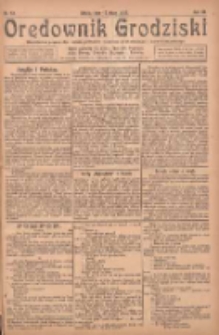 Orędownik Grodziski: niezależne pismo dla rodzin polskich powiatu grodziskiego i nowotomyskiego : organ centralny dla miast: Grodziska, Opalenicy, Buku, Nowego Tomyśla, Zbaszynia i Lw&oacute;wka 1925.07.18 R.7 Nr57