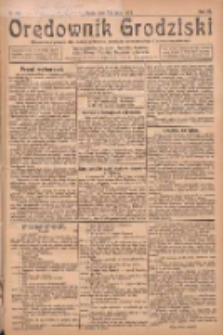 Orędownik Grodziski: niezależne pismo dla rodzin polskich powiatu grodziskiego i nowotomyskiego : organ centralny dla miast: Grodziska, Opalenicy, Buku, Nowego Tomyśla, Zbaszynia i Lw&oacute;wka 1925.07.22 R.7 Nr58