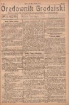 Orędownik Grodziski: niezależne pismo dla rodzin polskich powiatu grodziskiego i nowotomyskiego : organ centralny dla miast: Grodziska, Opalenicy, Buku, Nowego Tomyśla, Zbaszynia i Lw&oacute;wka 1925.08.19 R.7 Nr66