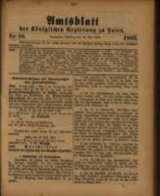 Amtsblatt der Königlichen Regierung zu Posen. 1909.05.18 Nro.20