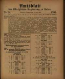 Amtsblatt der Königlichen Regierung zu Posen. 1909.06.15 Nro.24