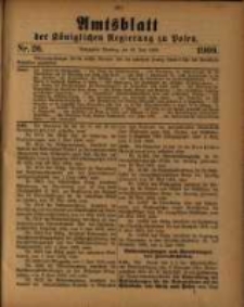 Amtsblatt der Königlichen Regierung zu Posen. 1909.06.29 Nro.26