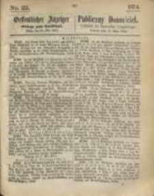 Oeffentlicher Anzeiger. 1874.05.28 Nr 22