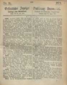 Oeffentlicher Anzeiger. 1874.07.30 Nr 31