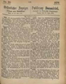 Oeffentlicher Anzeiger. 1876.07.26 Nro.30