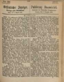 Oeffentlicher Anzeiger. 1876.08.09 Nro.32