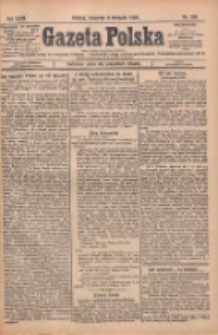 Gazeta Polska: codzienne pismo polsko-katolickie dla wszystkich stanów 1928.11.08 R.32 Nr258