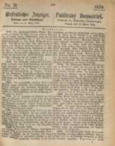 Oeffentlicher Anzeiger. 1876.03.15 Nro.11
