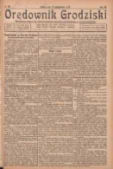 Orędownik Grodziski: niezależne pismo dla rodzin polskich powiatu grodziskiego i nowotomyskiego : organ centralny dla miast: Grodziska, Opalenicy, Buku, Nowego Tomyśla, Zbaszynia i Lw&oacute;wka 1925.10.17 R.7 Nr83