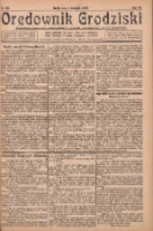 Orędownik Grodziski: niezależne pismo dla rodzin polskich powiatu grodziskiego i nowotomyskiego : organ centralny dla miast: Grodziska, Opalenicy, Buku, Nowego Tomyśla, Zbaszynia i Lw&oacute;wka 1925.11.04 R.7 Nr88