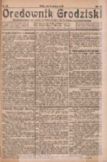 Orędownik Grodziski: niezależne pismo dla rodzin polskich powiatu grodziskiego i nowotomyskiego : organ centralny dla miast: Grodziska, Opalenicy, Buku, Nowego Tomyśla, Zbaszynia i Lw&oacute;wka 1925.12.09 R.7 Nr98