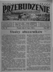Przebudzenie: organ Związku Robotnik&oacute;w Rolnych i Leśnych ZZP. 1932.07.21 R.14 Nr30