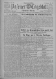 Posener Tageblatt (Posener Warte) 1923.07.14 Jg.62 Nr156