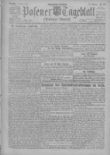 Posener Tageblatt (Posener Warte) 1923.08.07 Jg.62 Nr176