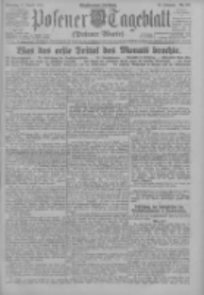 Posener Tageblatt (Posener Warte) 1923.08.12 Jg.62 Nr181