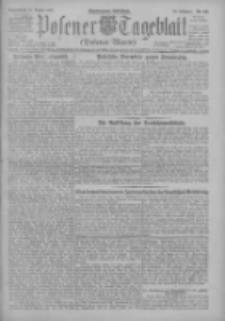 Posener Tageblatt (Posener Warte) 1923.08.18 Jg.62 Nr185