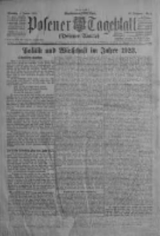 Posener Tageblatt (Posener Warte) 1924.01.01 Jg.63 Nr1