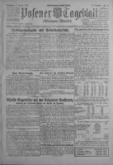 Posener Tageblatt (Posener Warte) 1924.01.15 Jg.63 Nr12