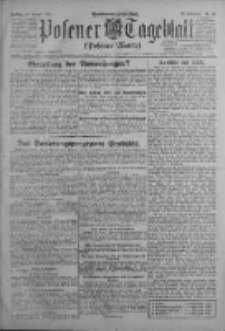 Posener Tageblatt (Posener Warte) 1924.01.18 Jg.63 Nr15