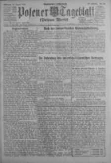 Posener Tageblatt (Posener Warte) 1924.01.23 Jg.63 Nr19